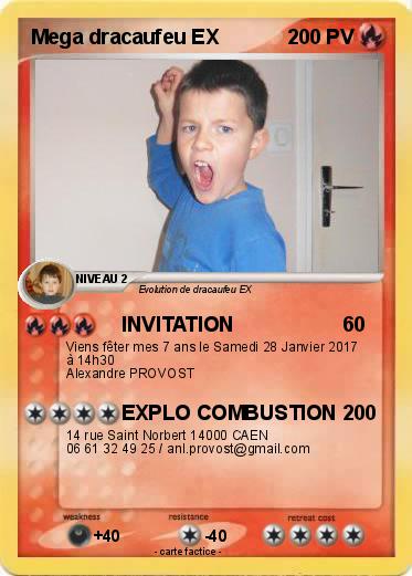 Pokemon Mega dracaufeu EX