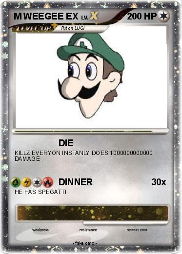Pokemon M WEEGEE EX