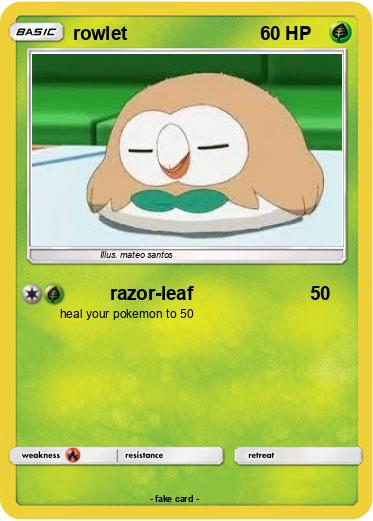 Pokemon rowlet
