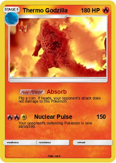 Pokemon Thermo Godzilla