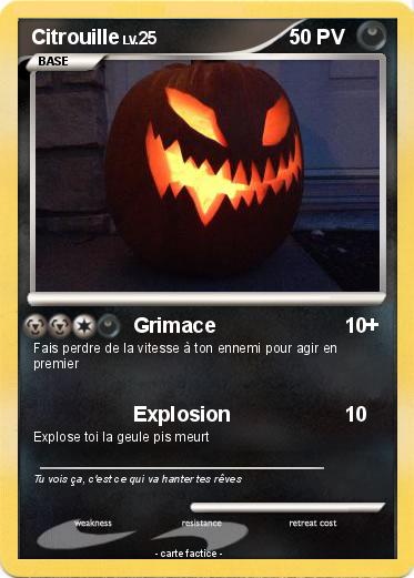 Pokemon Citrouille