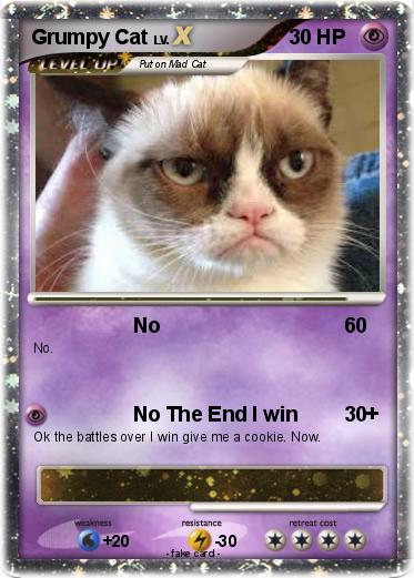 Pokemon Grumpy Cat