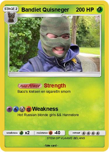 Pokemon Bandiet Quisneger