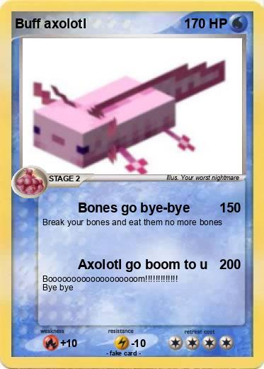 Pokemon Buff axolotl