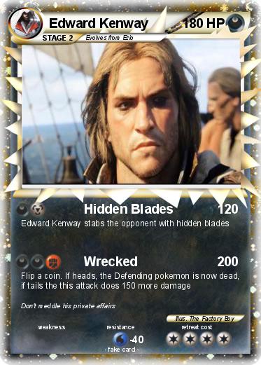 Pokemon Edward Kenway