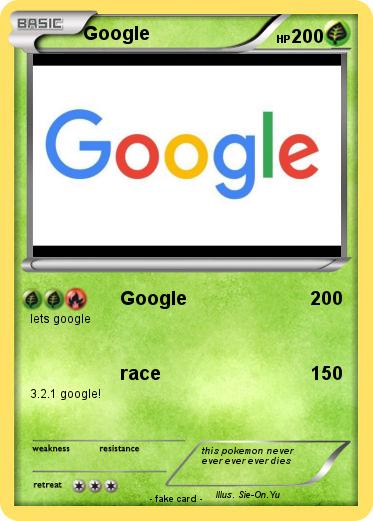 Pokemon Google