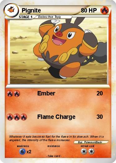 Pokemon Pignite