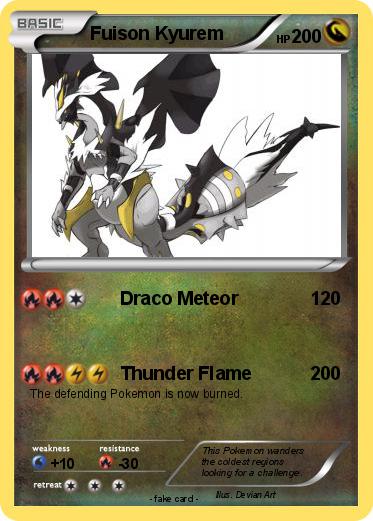 Pokemon Fuison Kyurem