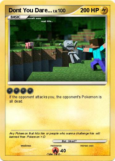 Pokemon Dont You Dare...
