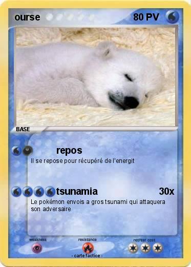 Pokemon ourse
