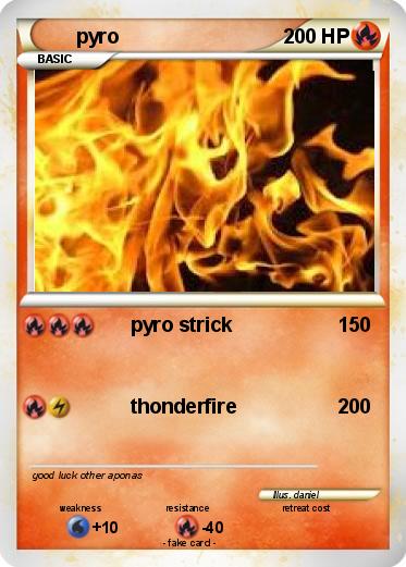 Pokemon pyro