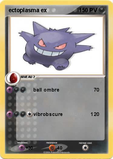 Pokemon ectoplasma ex