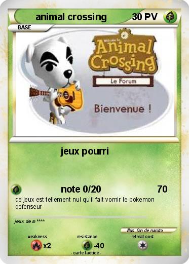 Pokemon animal crossing