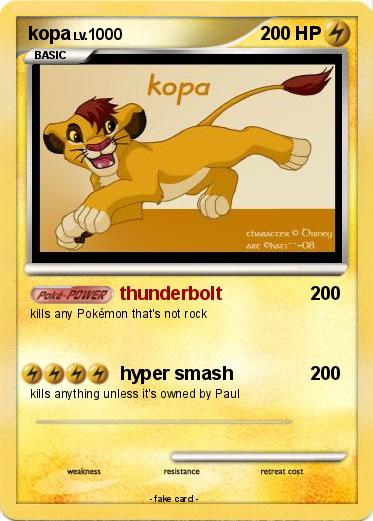 Pokemon kopa