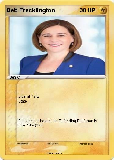 Pokemon Deb Frecklington