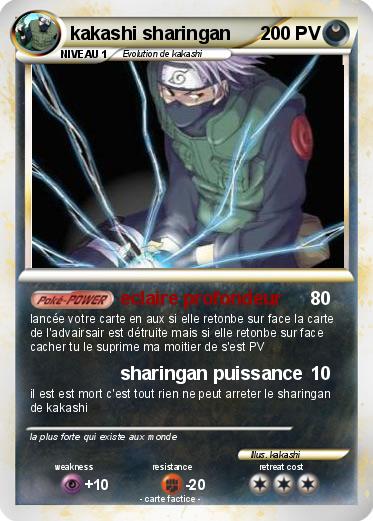 Pokemon kakashi sharingan
