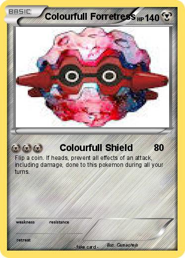 Pokemon Colourfull Forretress