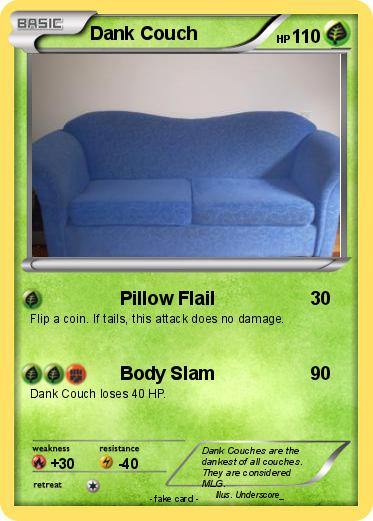 Pokemon Dank Couch