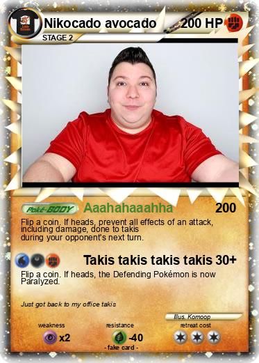 Pokemon Nikocado avocado