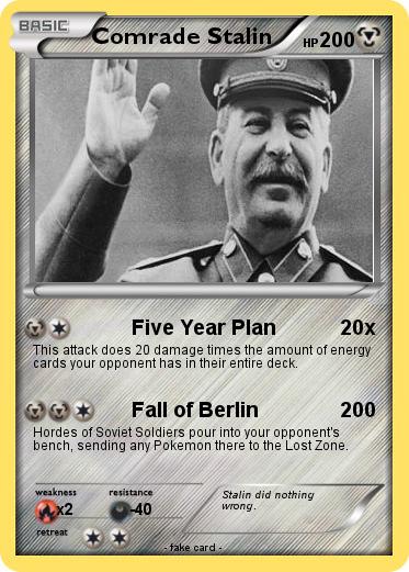 Pokemon Comrade Stalin