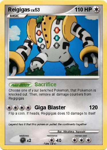 Pokemon Reigigas