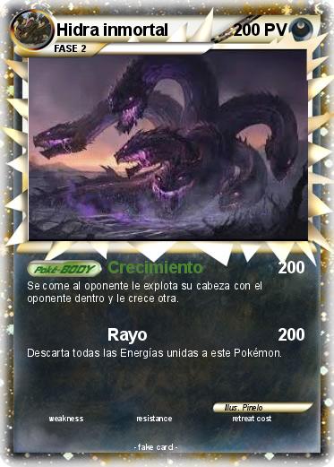 Pokemon Hidra inmortal