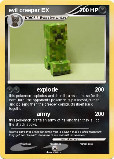 Pokemon evil creeper EX