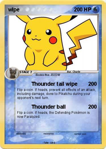 Pokemon wipe