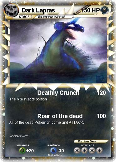 Pokemon Dark Lapras