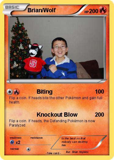 Pokemon Brian/Wolf