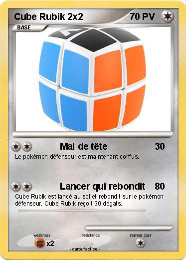 Pokemon Cube Rubik 2x2