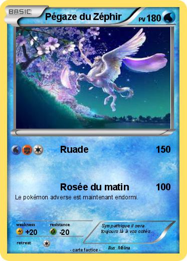Pokemon Pégaze du Zéphir