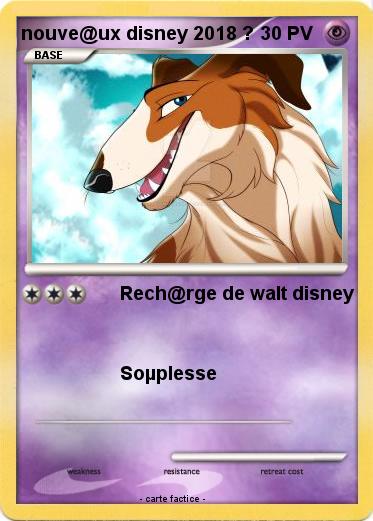 Pokemon nouve@ux disney 2018 ?