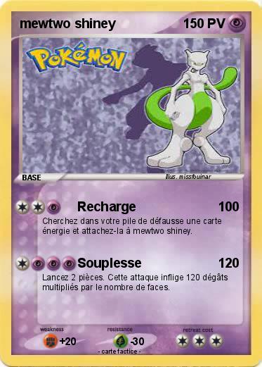 Pokemon mewtwo shiney