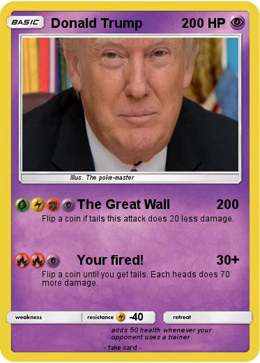 Pokemon Donald Trump
