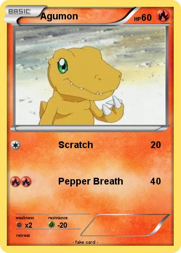 Pokemon Agumon