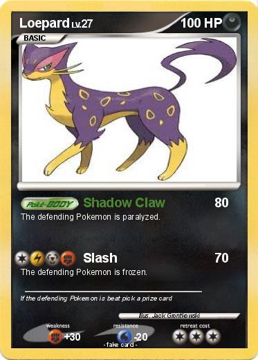 Pokemon Loepard