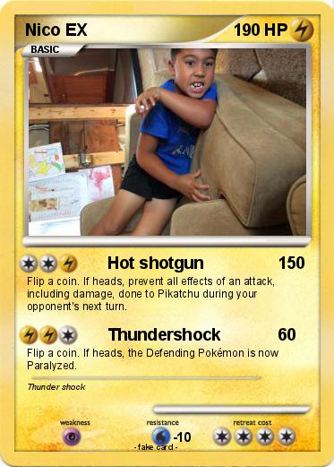 Pokemon Nico EX