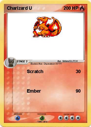 Pokemon Charizard U