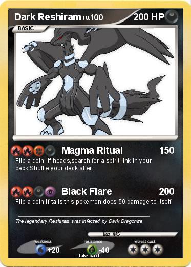 Pokemon Dark Reshiram