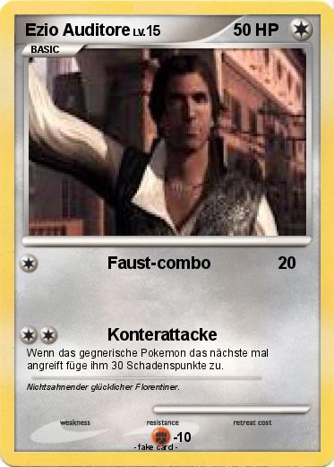 Pokemon Ezio Auditore