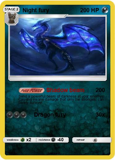 Pokemon Night fury