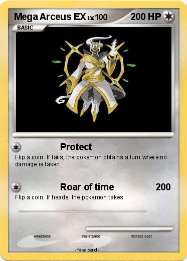 Pokemon Mega Arceus EX