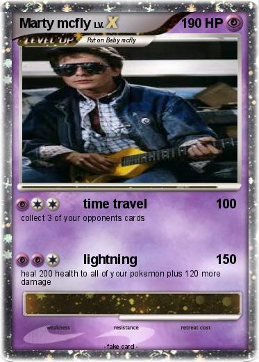 Pokemon Marty mcfly