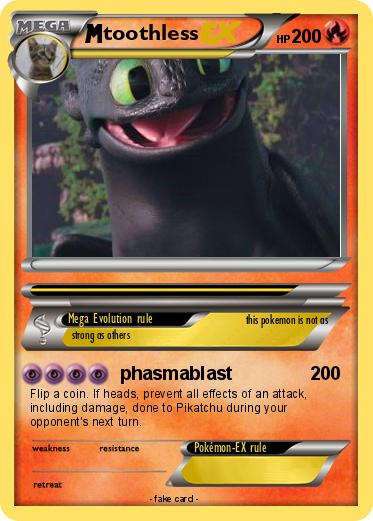 Pokemon toothless
