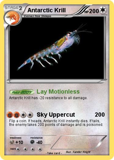 Pokemon Antarctic Krill