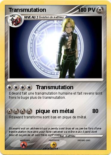 Pokemon Transmutation
