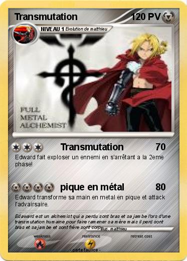 Pokemon Transmutation