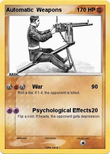 Pokemon Automatic  Weapons