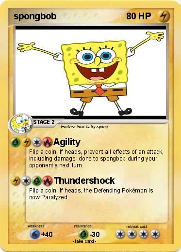 Pokemon spongbob